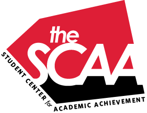 SCAA logo, decorative image