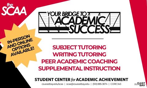 image of SCAA hiring info for Fall 2025