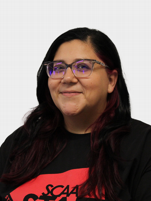 Headshot photo of Bianca Meza, the Peer Academic Coaching Coordinator