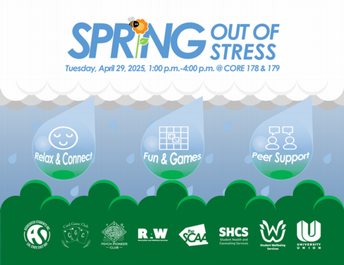 Image of Spring Out of Stress 2025 flyer