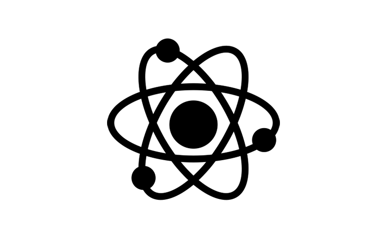 Atom diagram icon