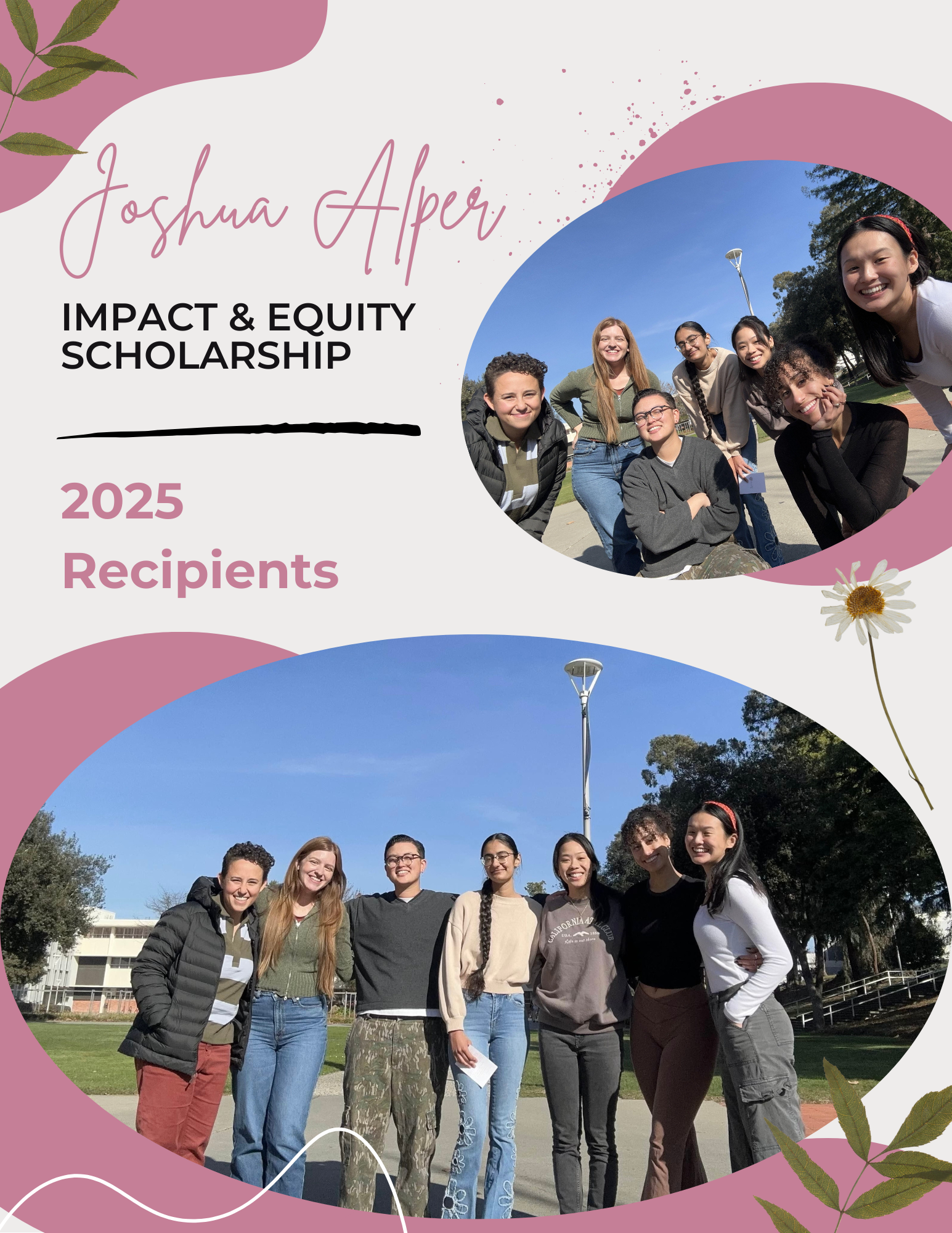 Alper scholarship recipients