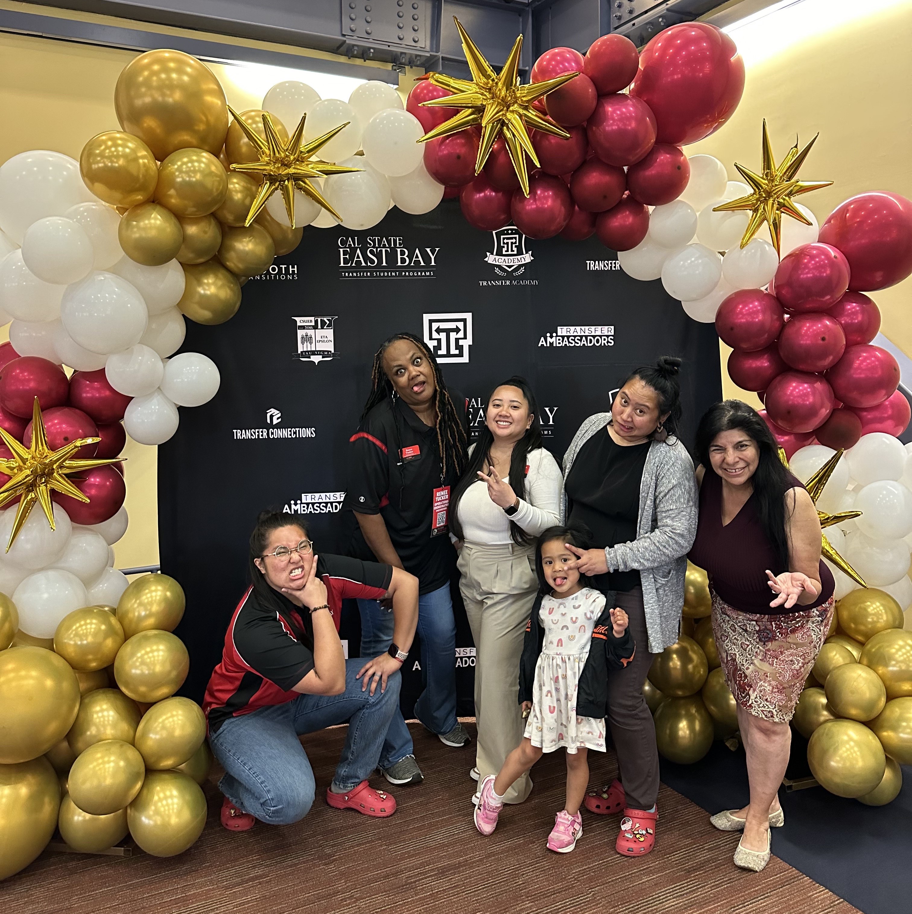 silly staff photo