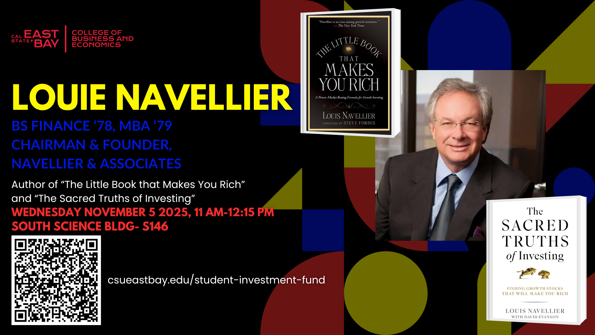 Guest Lecture - Louie Navellier