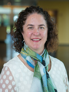 a picture of professor kristen gustavson
