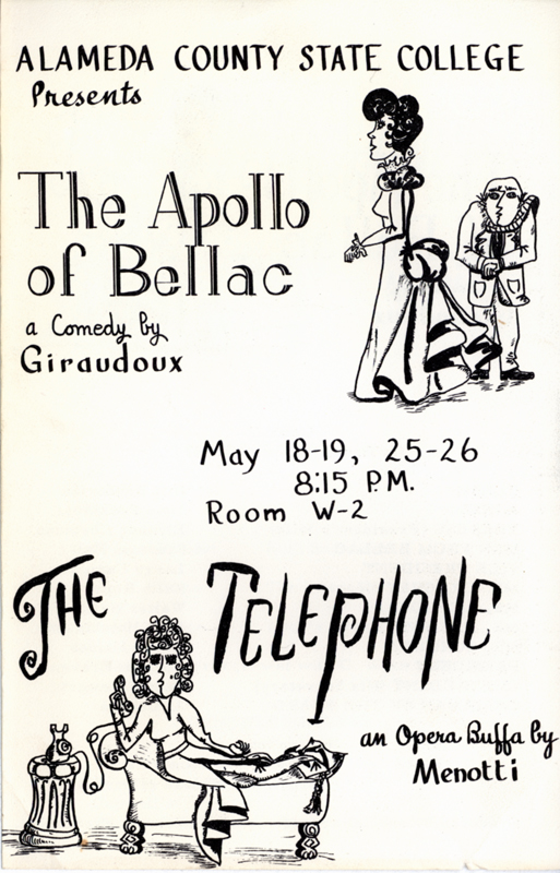 The Apollo of Bellac & The Telephone flyer