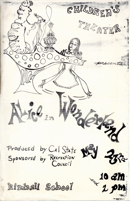 Alice in Wonderland flyer