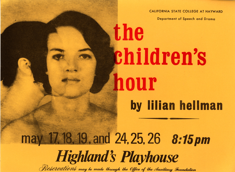 The Children's Hour flyer