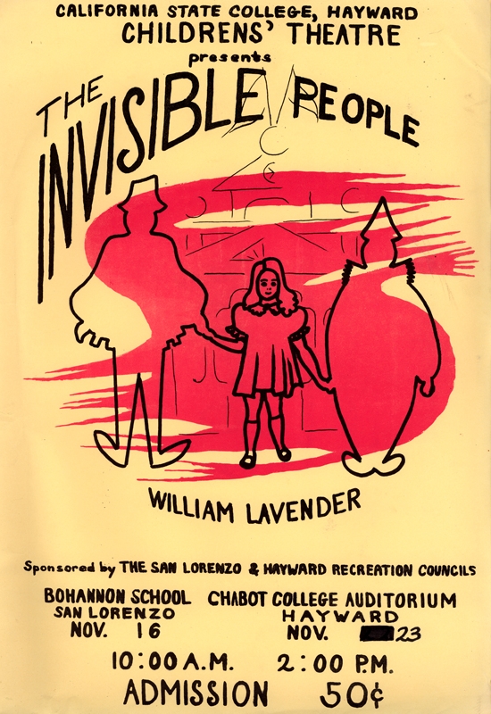 The Invisible People flyer