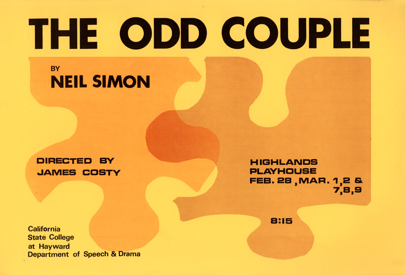 The Odd Couple flyer