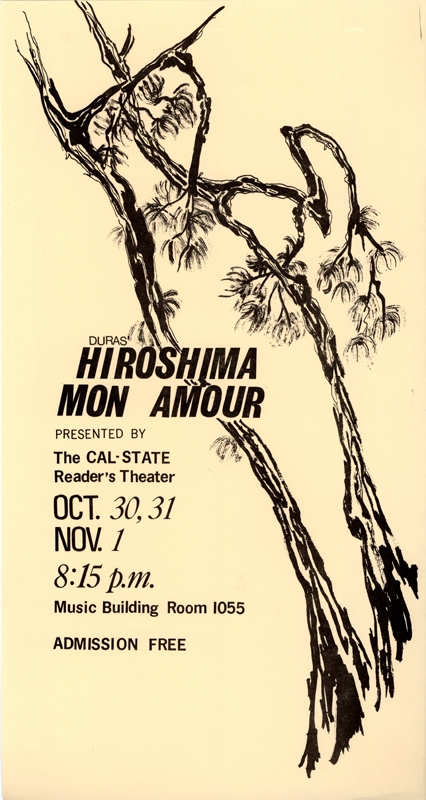 Hiroshima, Mon Amour flyer