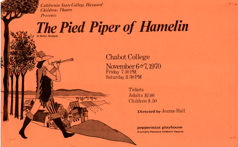 The Pied Piper of Hamelin flyer