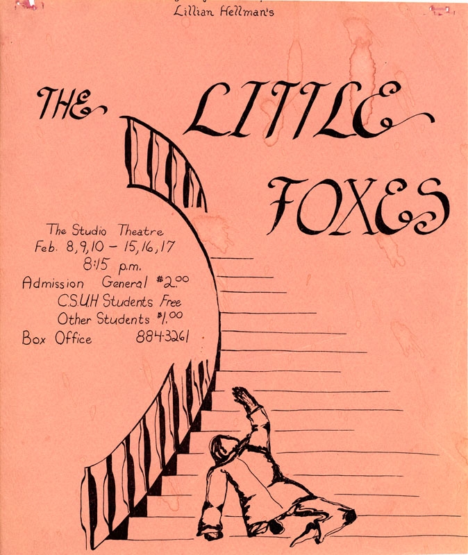 The Little Foxes flyer