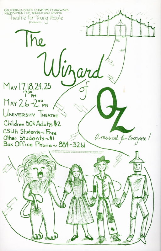 The Wizard of Oz flsyer