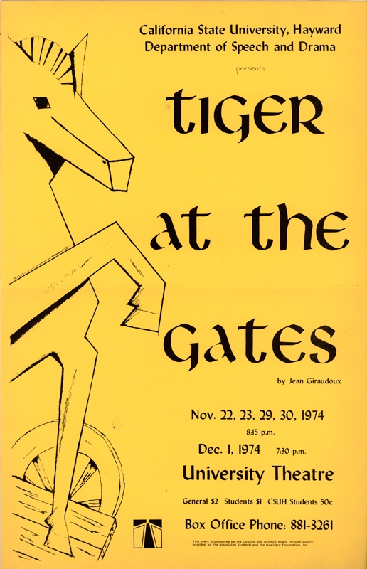 Tiger at the Gates flyer
