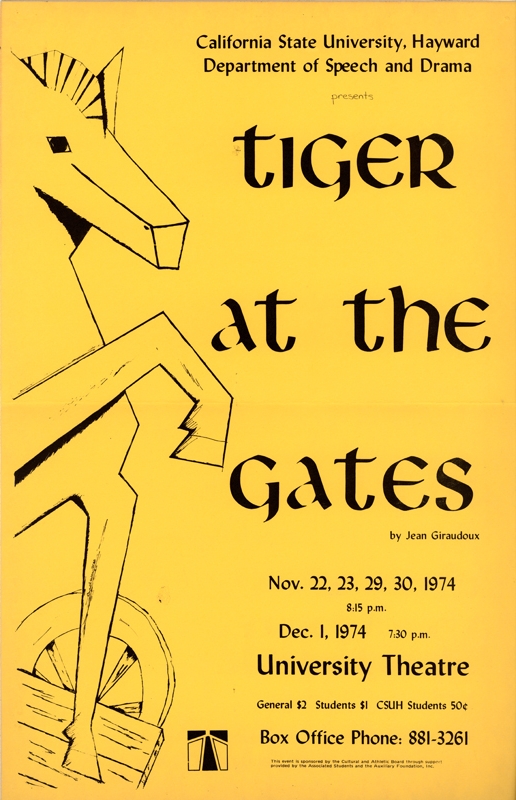 Tiger at the Gates flyer