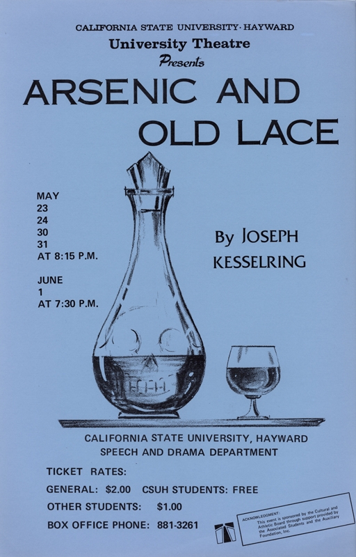Arsenic and Old Lace flyer