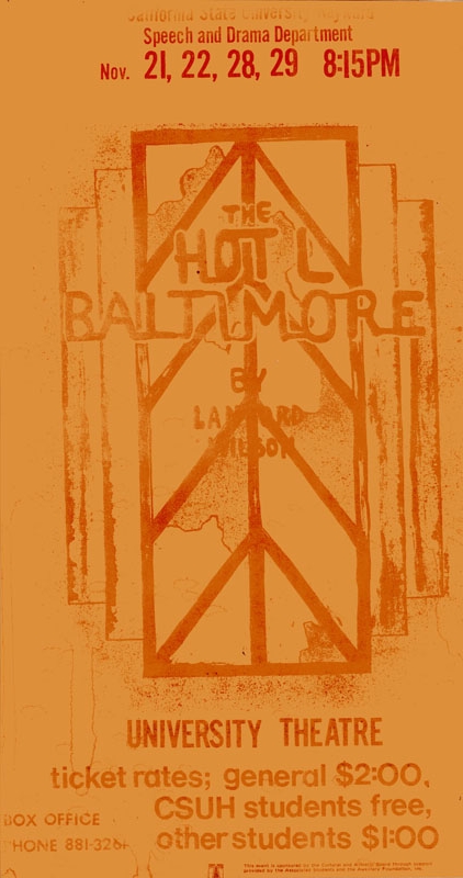 Hot L Baltimore flyer