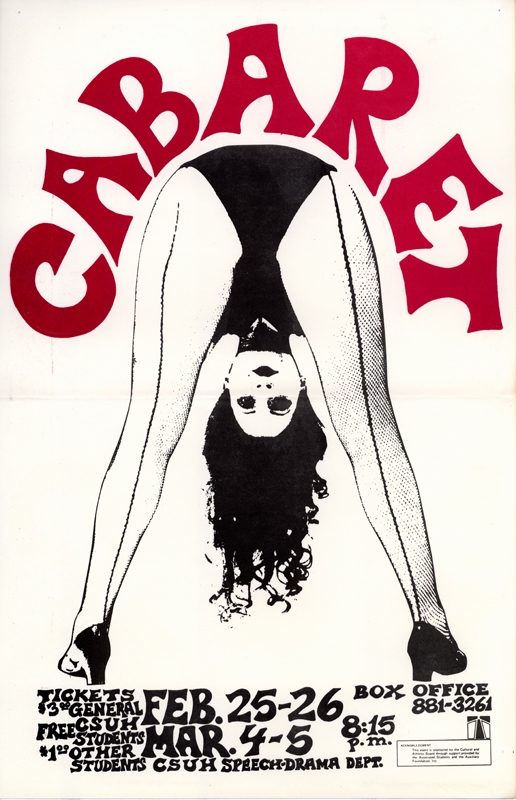 Cabaret flyer