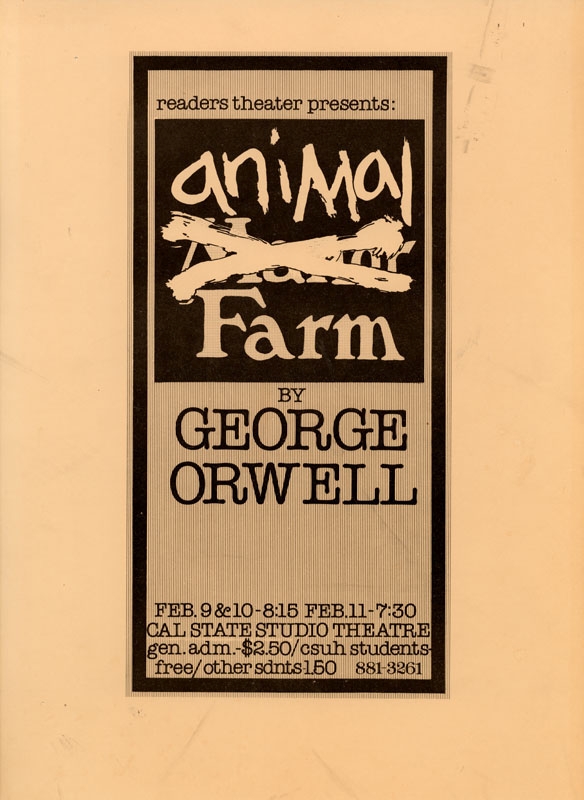 Animal Farm flyer