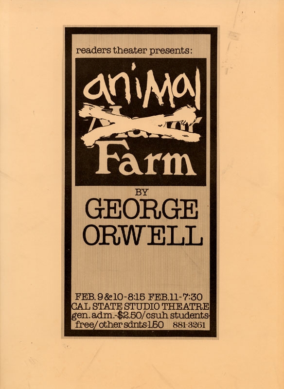 Animal Farm flyer