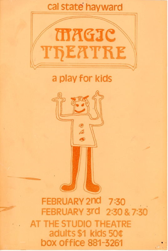 Magic Theatre flyer