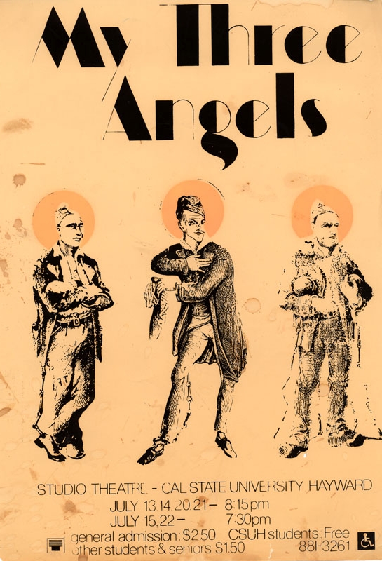 Summer Repertory Theatre 1979: My Three Angels flyer