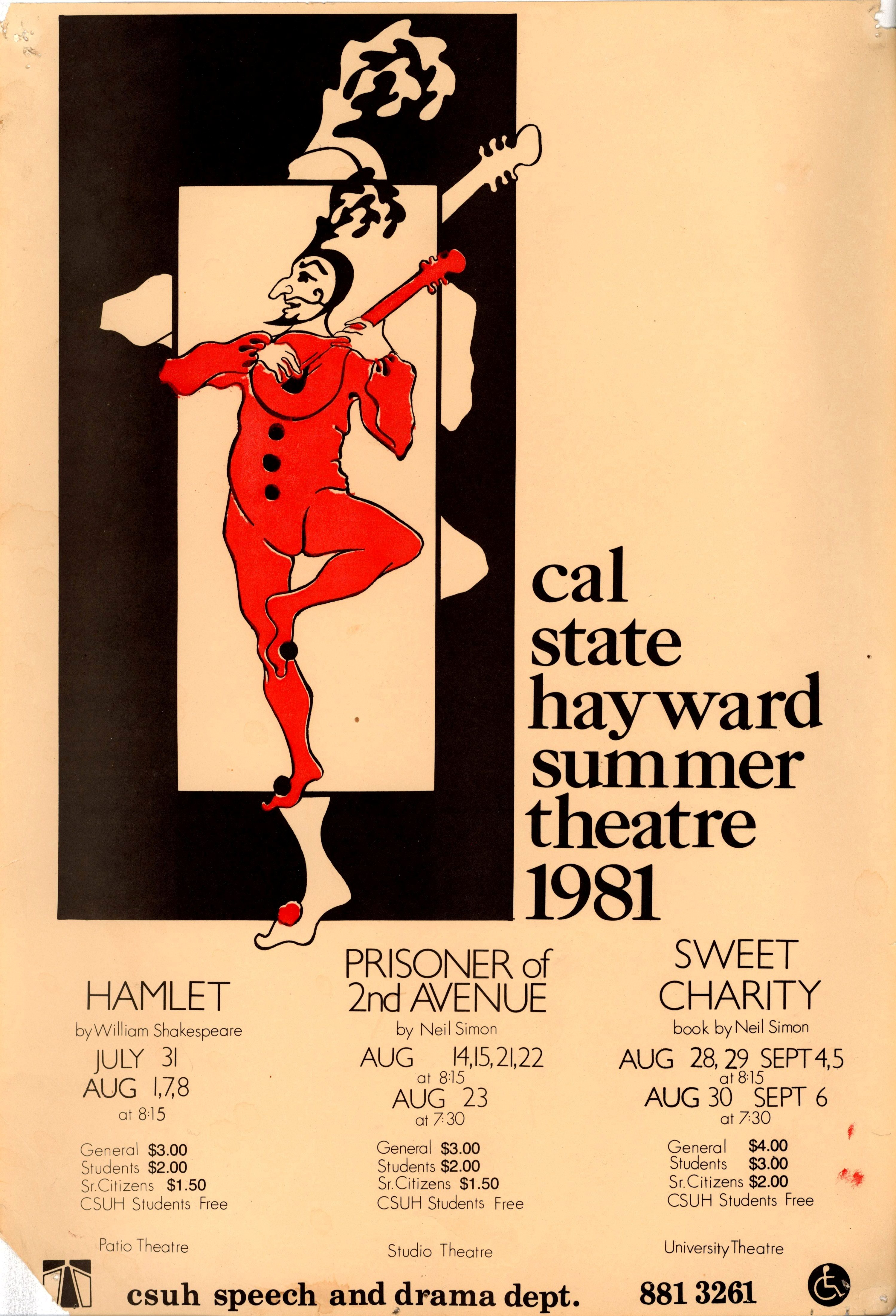 Summer Repertory Theatre 1981: Hamlet