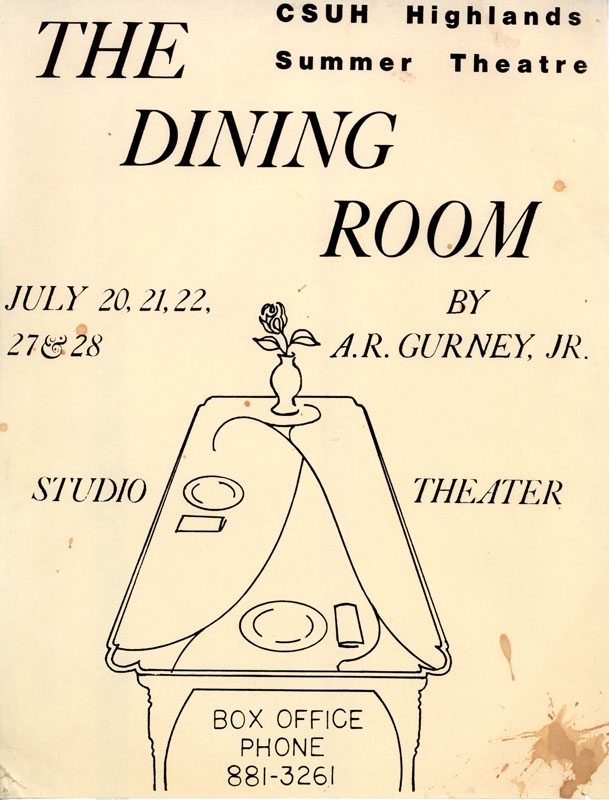 Highlands Summer Theatre 1984: The Dining Room