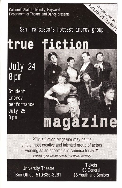 Highlands Summer Theatre True Fiction Magazine