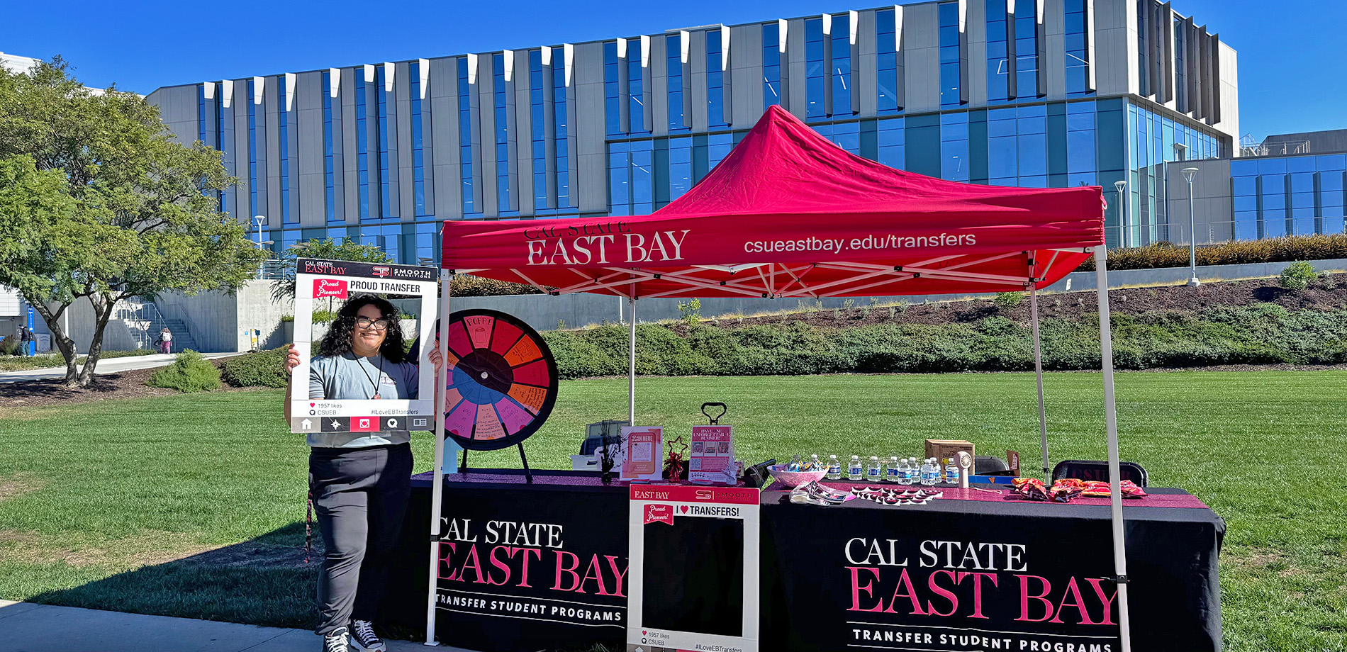 Transfer Student Programs tabling