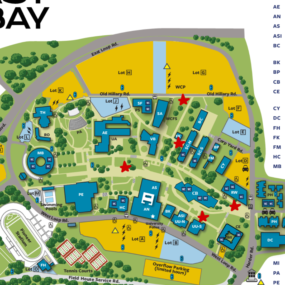 ASK ME Tabling Map