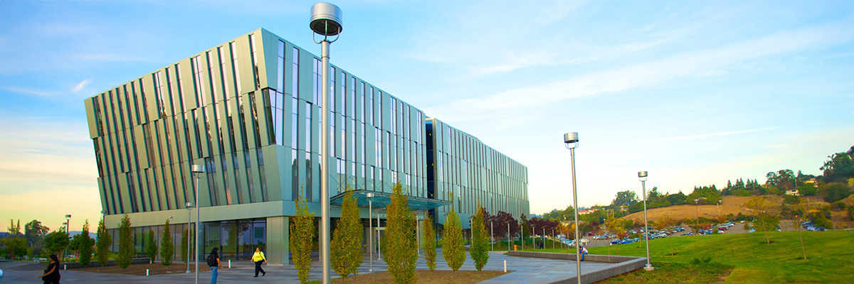 Student Services and Administration Building in the Hayward Campus