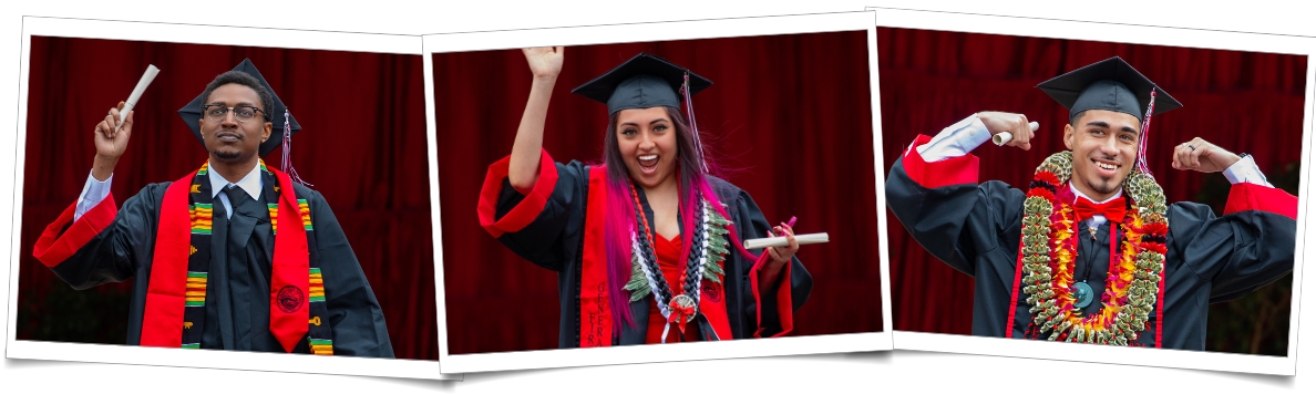Collage of East Bay grads