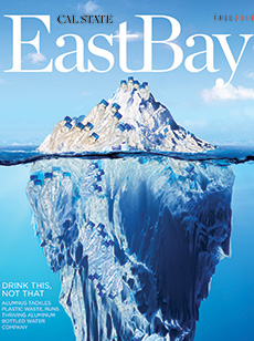Cover of magazine with ice berg 