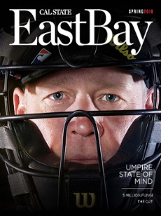spring 2016 cover of umpire Ted Barrett