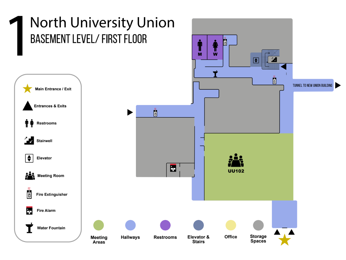 NUUfirstfloor