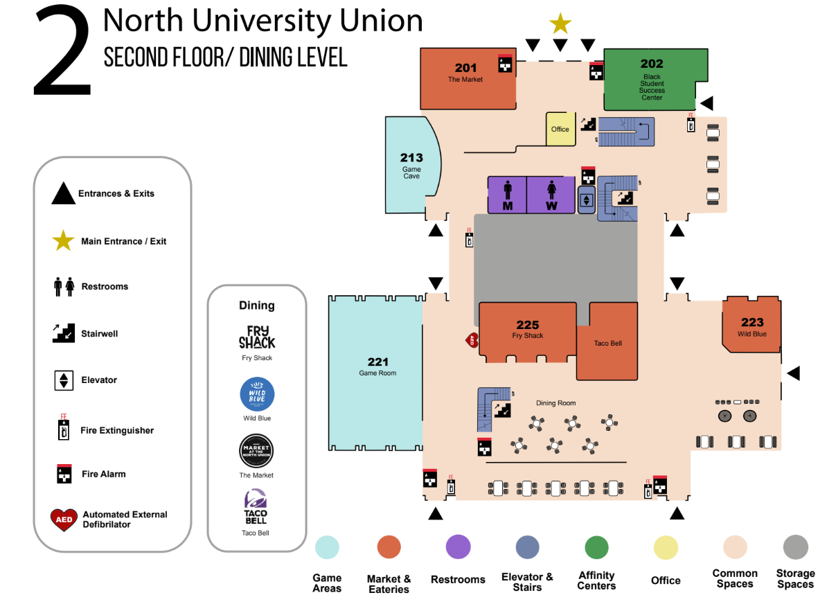 NUUsecondfloor