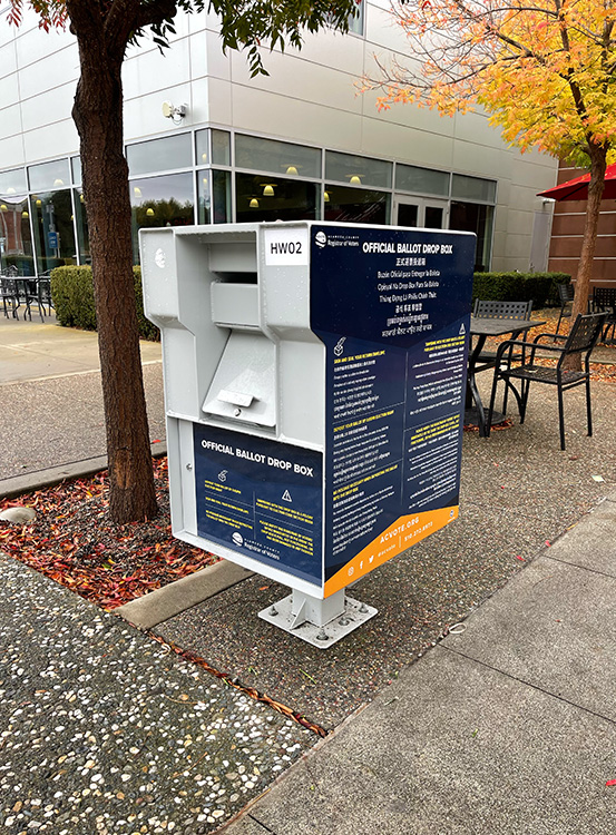 Campus Ballot Drop Box